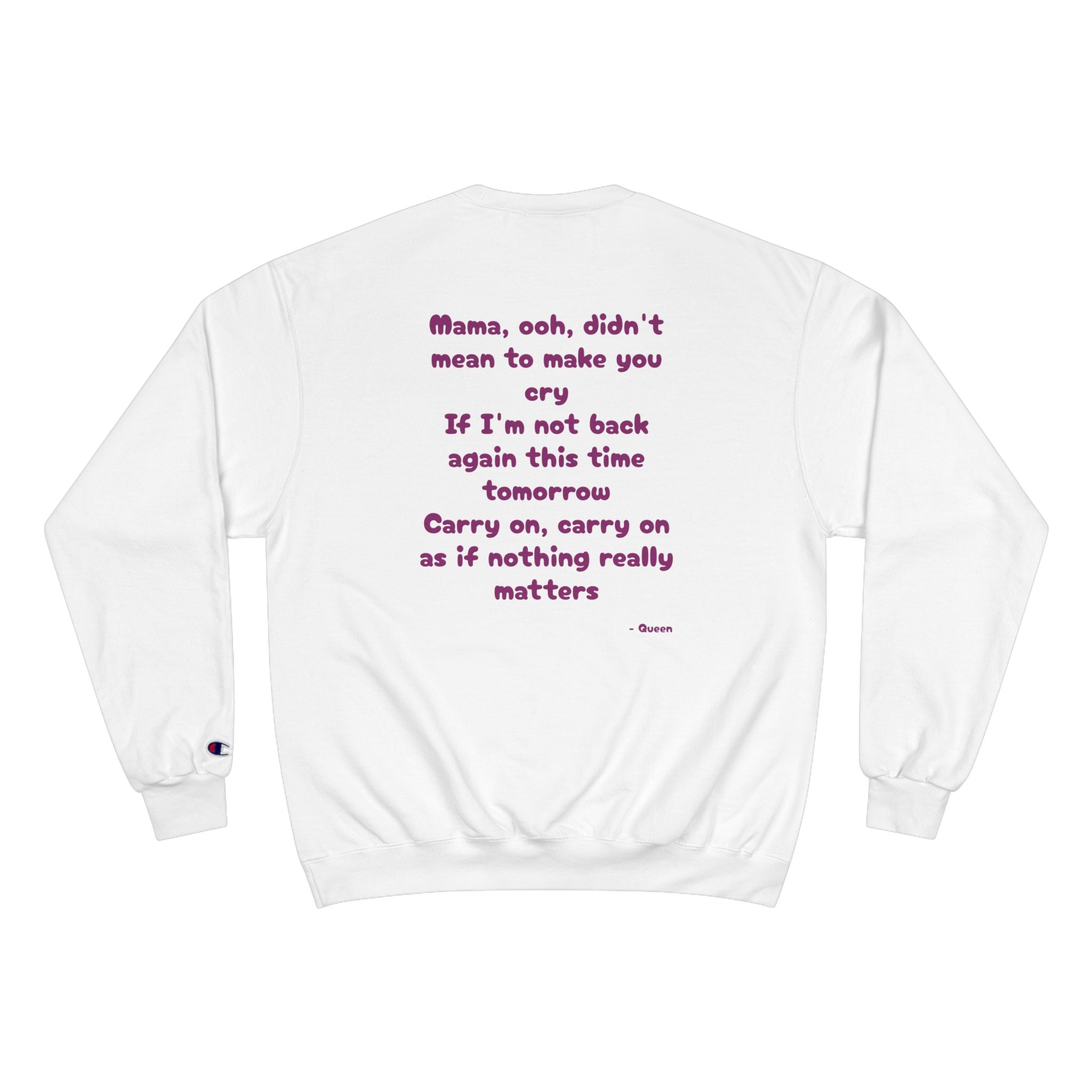 Bohemian Rhapsody - Queen  Sweatshirt