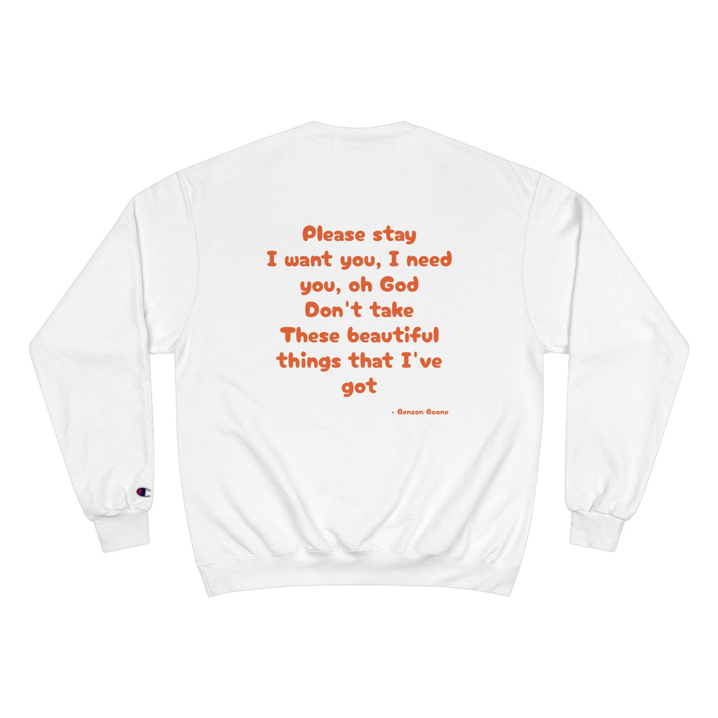 Beautiful Things - Benson Boone  Sweatshirt