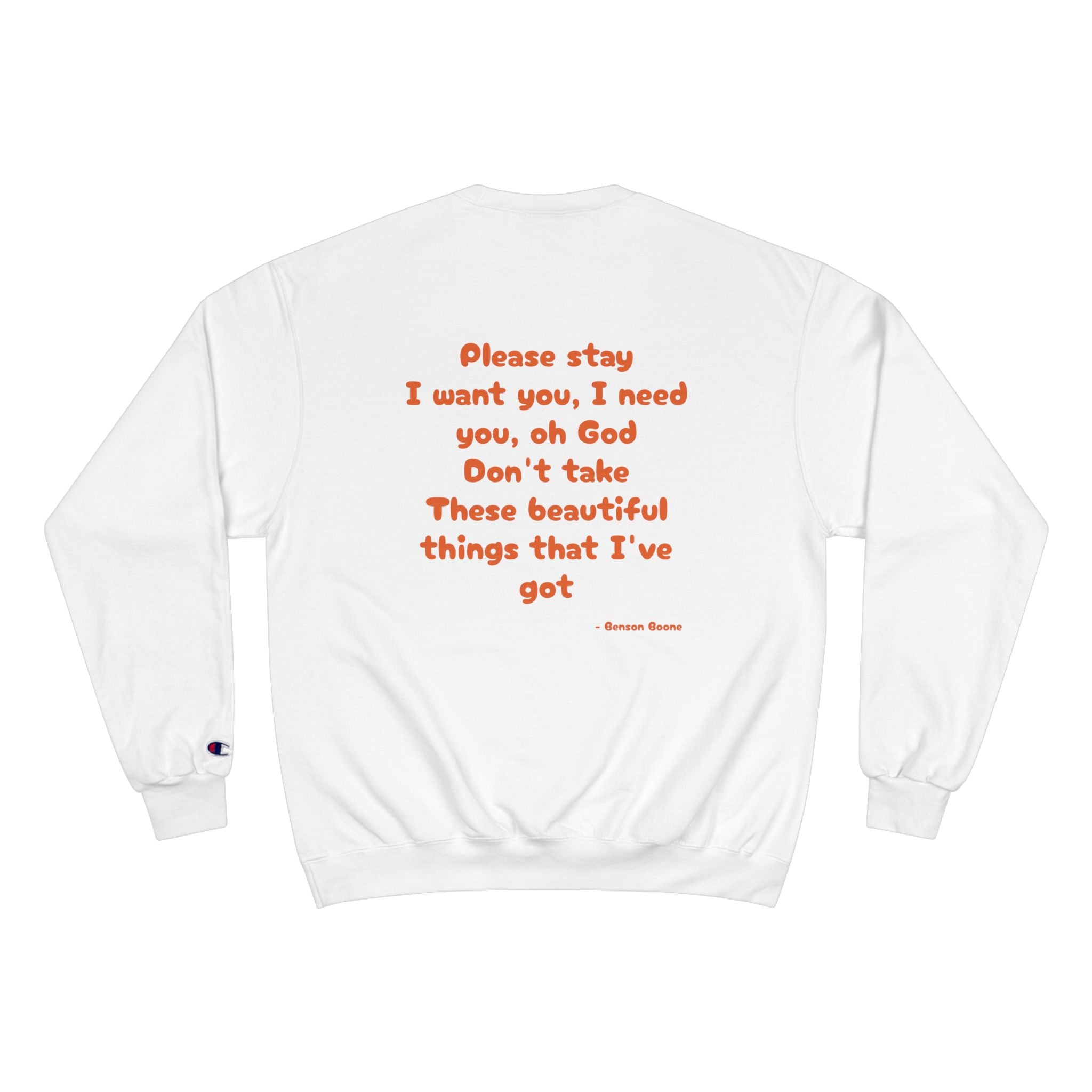 Beautiful Things - Benson Boone  Sweatshirt