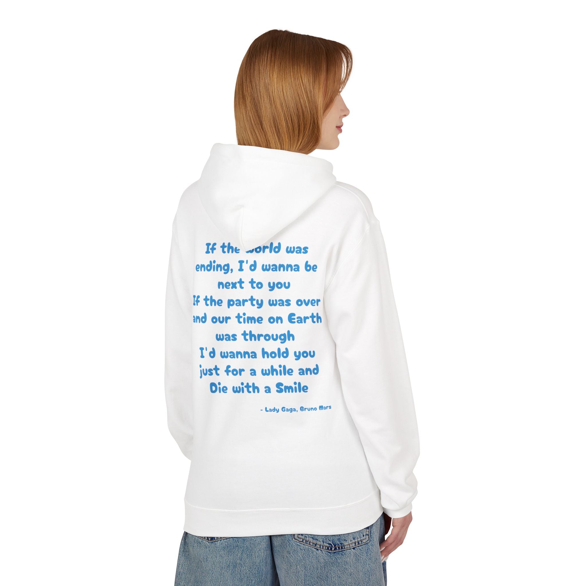 Die With a Smile - Bruno Mars, L.G.  Hoodie