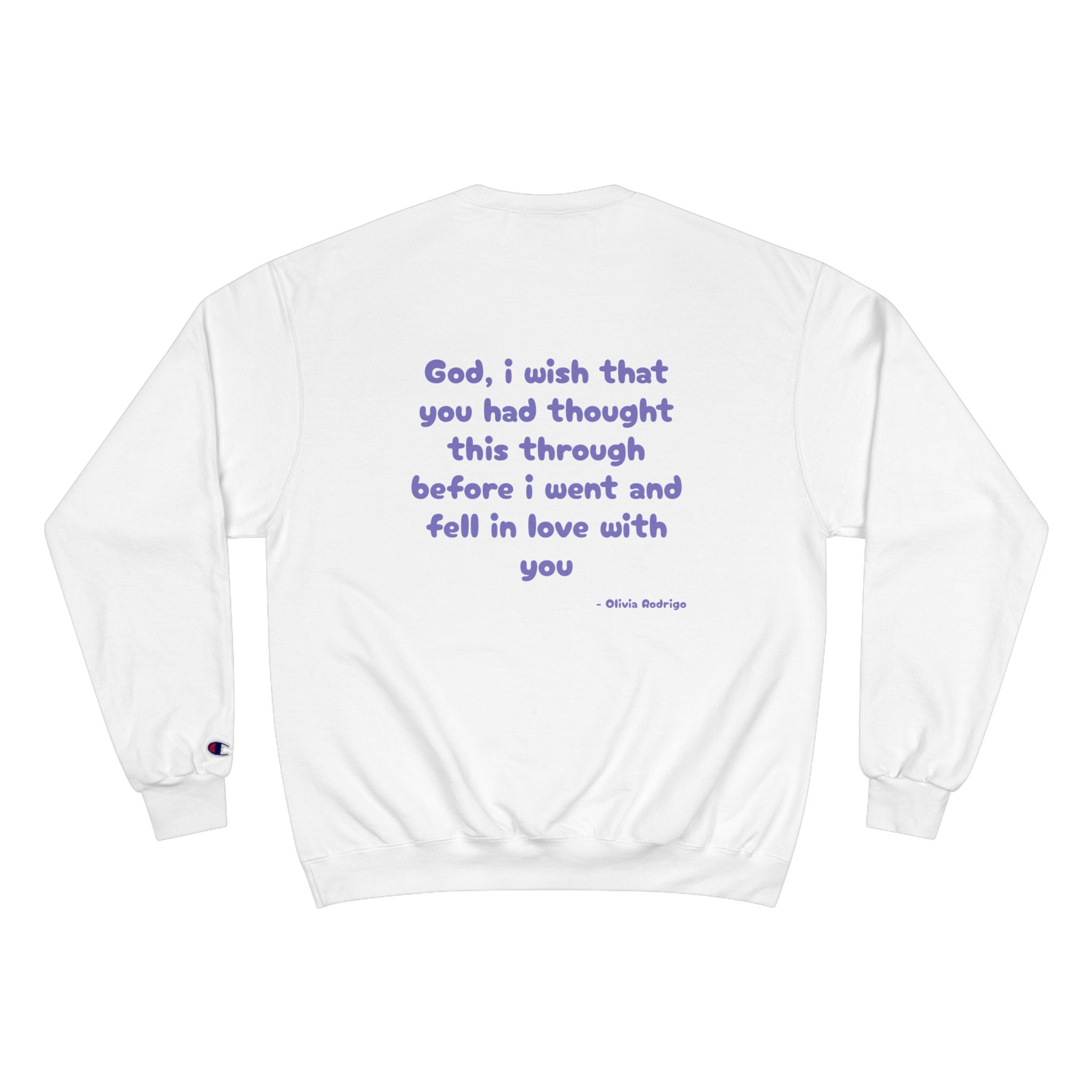 Traitor - Olivia Rodrigo  Sweatshirt